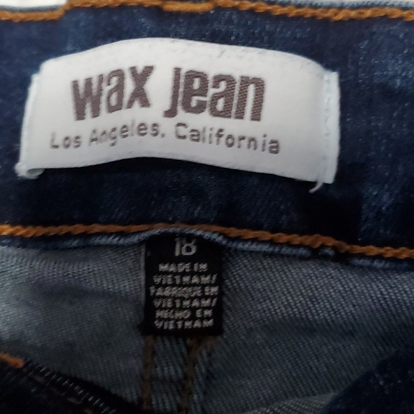 Wax Jean Distressed/Ripped Skinny Jeans - Picture 4 of 4